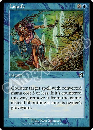 041 / 143 Liquify comune (EN) -NEAR MINT-