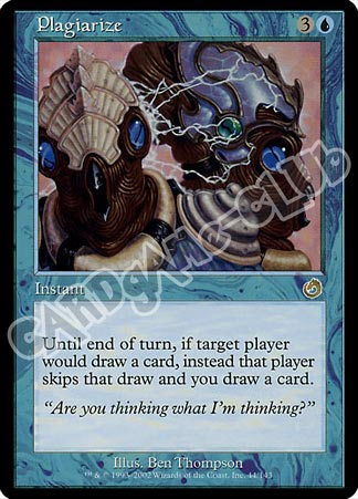 044 / 143 Plagiarize rara (EN) -NEAR MINT-