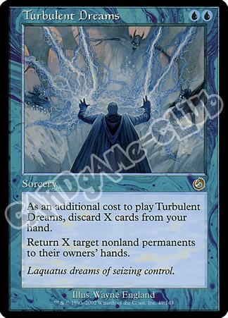 049 / 143 Turbulent Dreams rara (EN) -NEAR MINT-