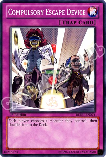 REDU-EN074 Compulsory Escape Device comune 1st Edition (EN) -NEAR MINT-