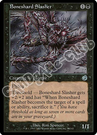 050 / 143 Boneshard Slasher non comune (EN) -NEAR MINT-