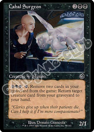 052 / 143 Cabal Surgeon comune (EN) -NEAR MINT-