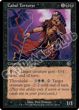 053 / 143 Cabal Torturer comune (EN) -NEAR MINT-