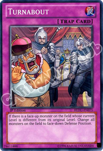 REDU-EN075 Turnabout comune 1st Edition (EN) -NEAR MINT-