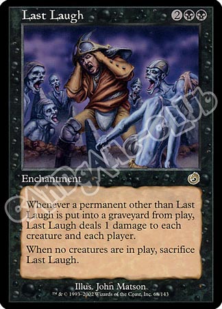 068 / 143 Last Laugh rara (EN) -NEAR MINT-