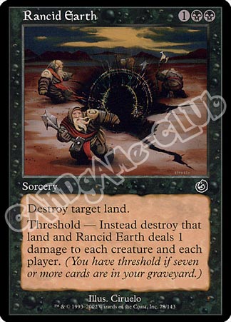 078 / 143 Rancid Earth comune (EN) -NEAR MINT-