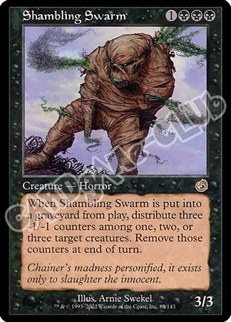 082 / 143 Shambling Swarm rara (EN) -NEAR MINT-