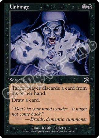 087 / 143 Unhinge comune (EN) -NEAR MINT-