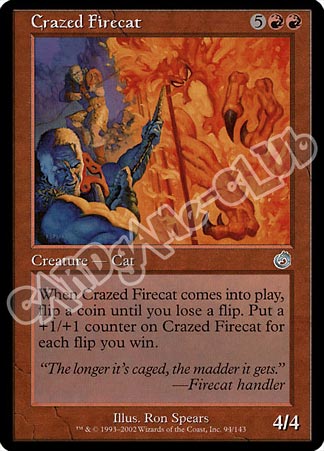 094 / 143 Crazed Firecat non comune (EN) -NEAR MINT-
