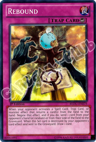 REDU-EN079 Rebound super rara 1st Edition (EN) -NEAR MINT-