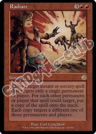 113 / 143 Radiate rara (EN) -NEAR MINT-