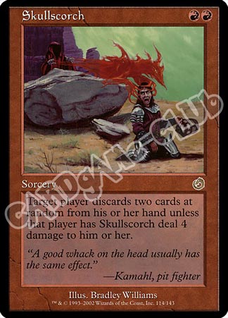 114 / 143 Skullscorch rara (EN) -NEAR MINT-