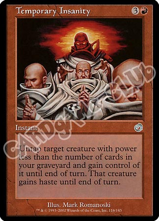 116 / 143 Temporary Insanity non comune (EN) -NEAR MINT-