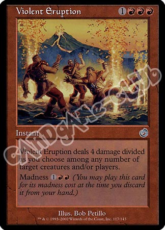 117 / 143 Violent Eruption non comune (EN) -NEAR MINT-