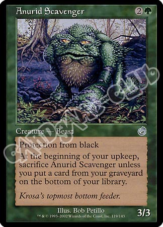 119 / 143 Anurid Scavenger non comune (EN) -NEAR MINT-