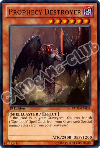 REDU-EN081 Prophecy Destroyer ultra rara 1st Edition (EN) -NEAR MINT-