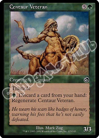 123 / 143 Centaur Veteran comune (EN) -NEAR MINT-