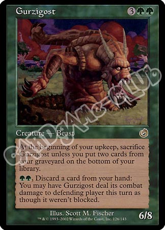 126 / 143 Gurzigost rara (EN) -NEAR MINT-