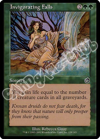 128 / 143 Invigorating Falls comune (EN) -NEAR MINT-