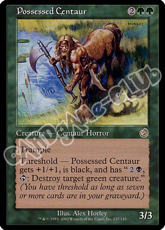 137 / 143 Posessed Centaur rara (EN) -NEAR MINT-