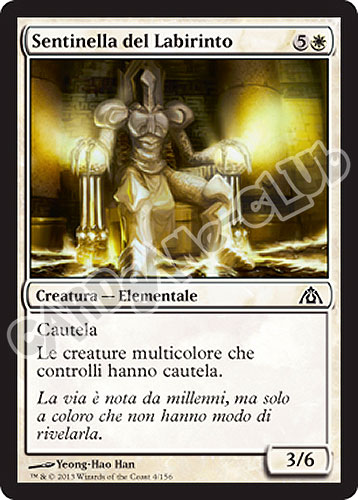 004 / 156 Sentinella del Labirinto comune (IT) -NEAR MINT-