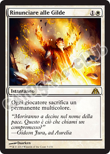 005 / 156 Rinunciare alle Gilde rara (IT) -NEAR MINT-