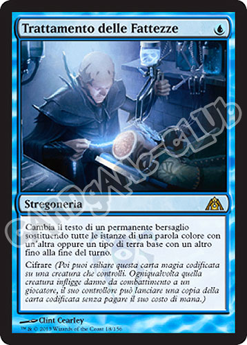 018 / 156 Trattamento delle Fattezze rara (IT) -NEAR MINT-