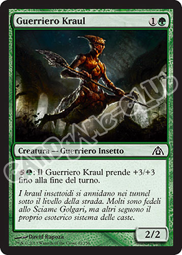 042 / 156 Guerriero Kraul comune (IT) -NEAR MINT-