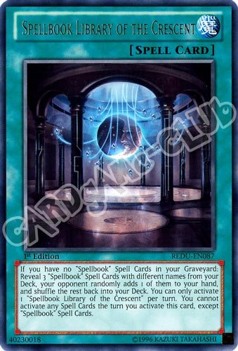 REDU-EN087 Spellbook Library of the Crescent rara 1st Edition (EN) -NEAR MINT-