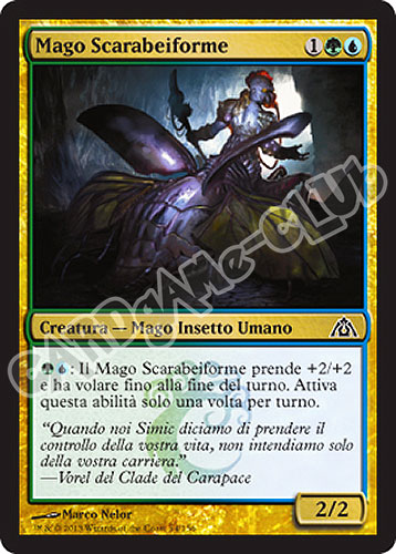 054 / 156 Mago Scarabeiforme comune (IT) -NEAR MINT-