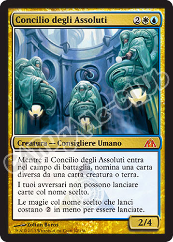 062 / 156 Concilio degli Assoluti rara mitica (IT) -NEAR MINT-