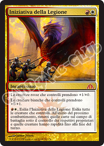 081 / 156 Iniziativa della Legione rara mitica (IT) -NEAR MINT-