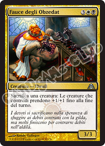 083 / 156 Fauce degli Obzedat non comune (IT) -NEAR MINT-