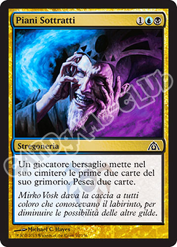 090 / 156 Piani Sottratti comune (IT) -NEAR MINT-