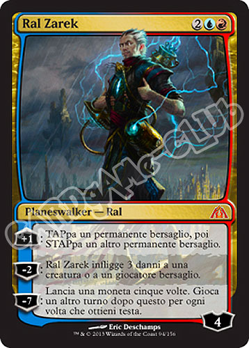 094 / 156 Ral Zarek rara mitica (IT) -NEAR MINT-