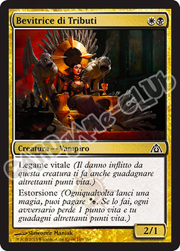 109 / 156 Bevitrice di Tributi comune (IT) -NEAR MINT-