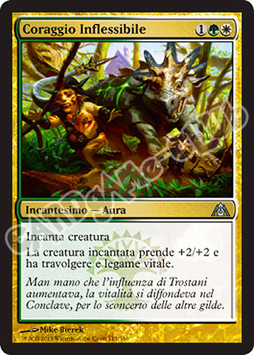 111 / 156 Coraggio Inflessibile non comune (IT) -NEAR MINT-