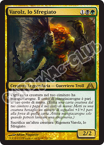 112 / 156 Varolz, lo Sfregiato rara (IT) -NEAR MINT-