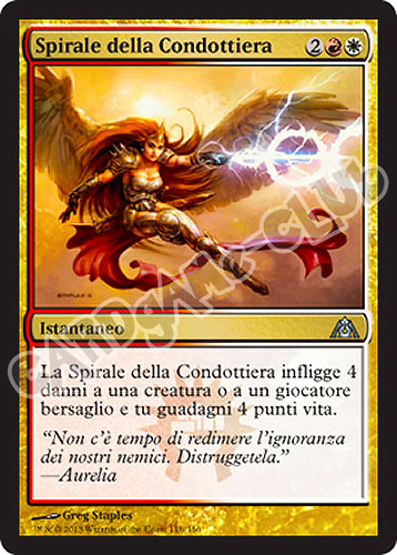 116 / 156 Spirale della Condottiera non comune (IT) -NEAR MINT-