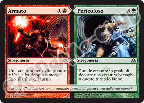 122 / 156 Armato / Pericoloso non comune (IT) -NEAR MINT-