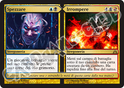 124 / 156 Spezzare / Irrompere rara (IT) -NEAR MINT-