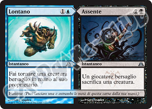 127 / 156 Lontano / Assente non comune (IT) -NEAR MINT-