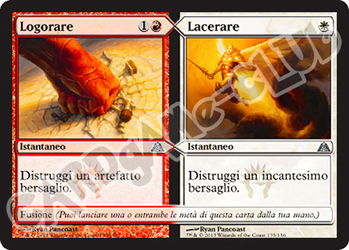 135 / 156 Logorare / Lacerare non comune (IT) -NEAR MINT-