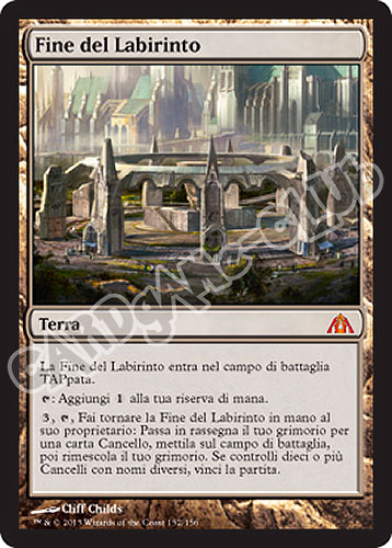 152 / 156 Fine del Labirinto rara mitica (IT) -NEAR MINT-