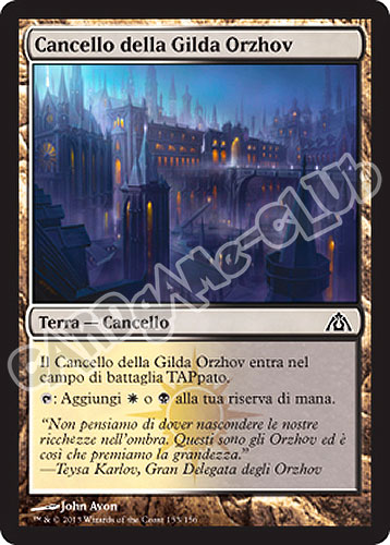 153 / 156 Cancello della Gilda Orzhov comune (IT) -NEAR MINT-