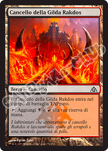 154 / 156 Cancello della Gilda Rakdos comune (IT) -NEAR MINT-