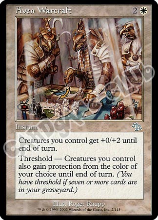 002 / 143 Aven Warcraft non comune (EN) -NEAR MINT-