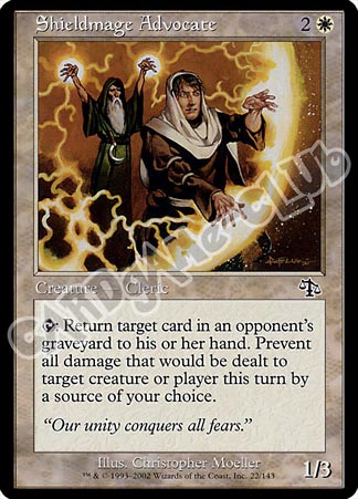 022 / 143 Shieldmage Advocate comune (EN) -NEAR MINT-