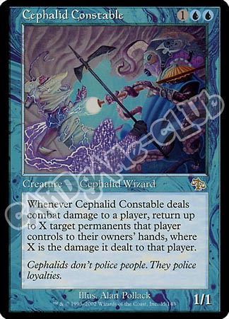 035 / 143 Cephalid Constable rara (EN) -NEAR MINT-