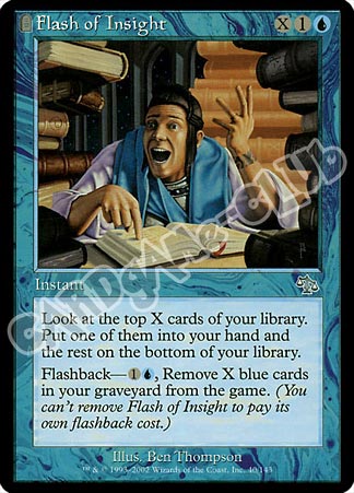 040 / 143 Flash of Insight non comune (EN) -NEAR MINT-
